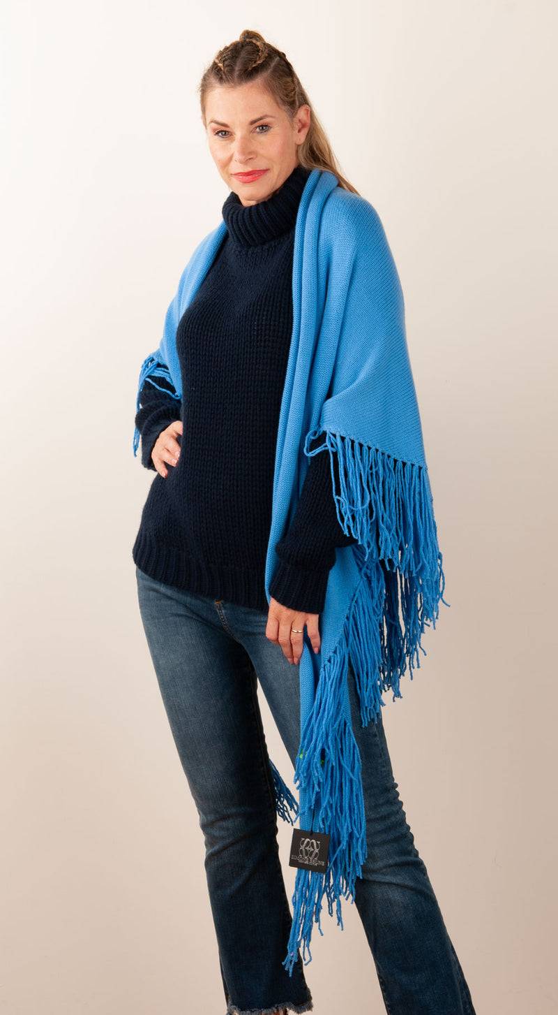 Simone Bruns Dreieckstuch Blau Rabatte dieses Monats