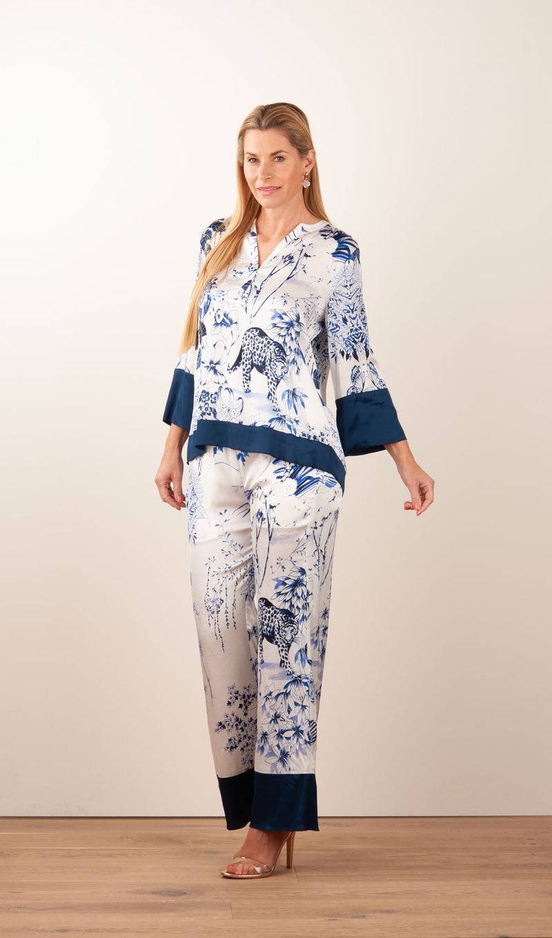Grace Hose Blau | Grün | Multicolor Exklusivangebot