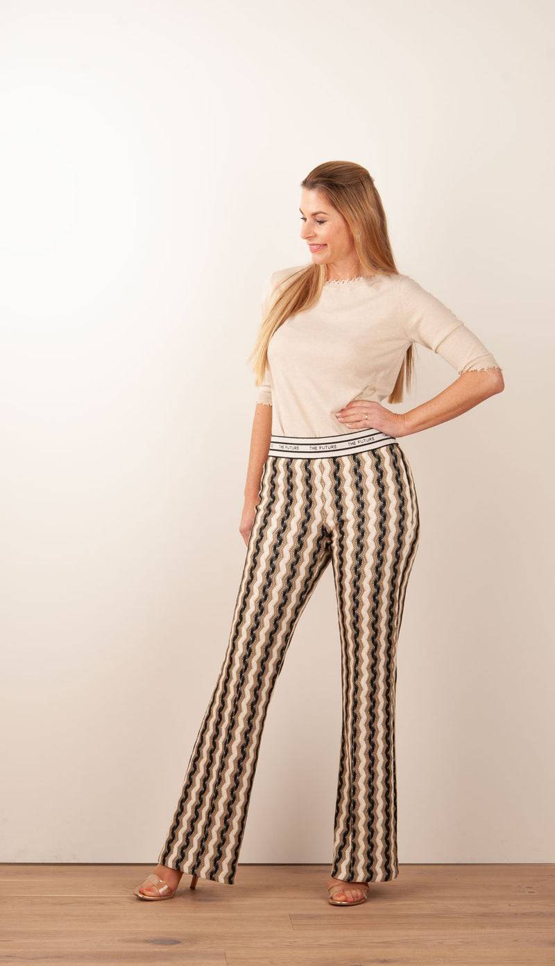 Cambio Hose „Francis“ Creme | Beige | Schwarz Black Friday