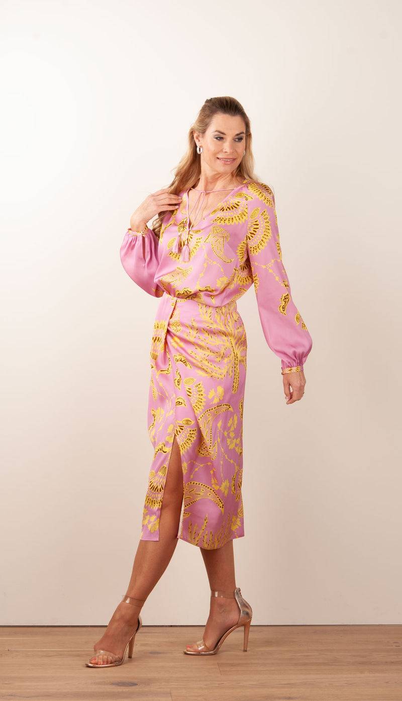 IVI Collection Rock Rosa | Gelb Neueste Mode