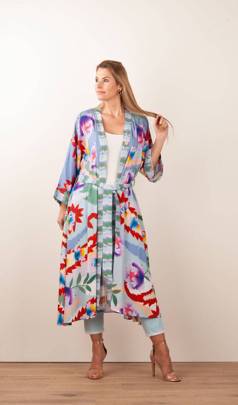IVI Collection Kimono Multicolor Online Outlet