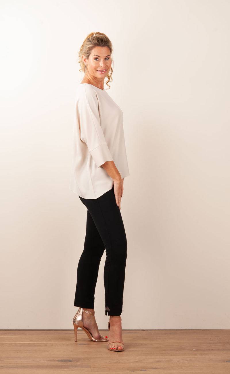 PIU&PIU Blusenshirt Hellbeige Saisonale Angebote