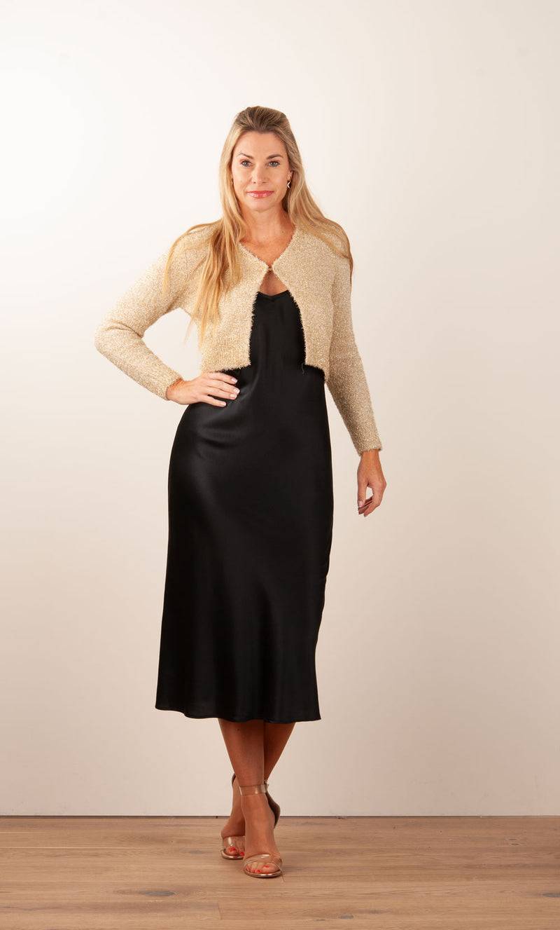fleur Strickjacke Gold Discount Store für neue Produkte