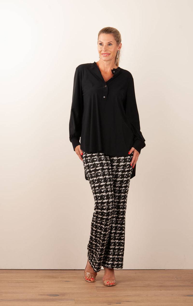 NineTo9 Bluse Schwarz Online