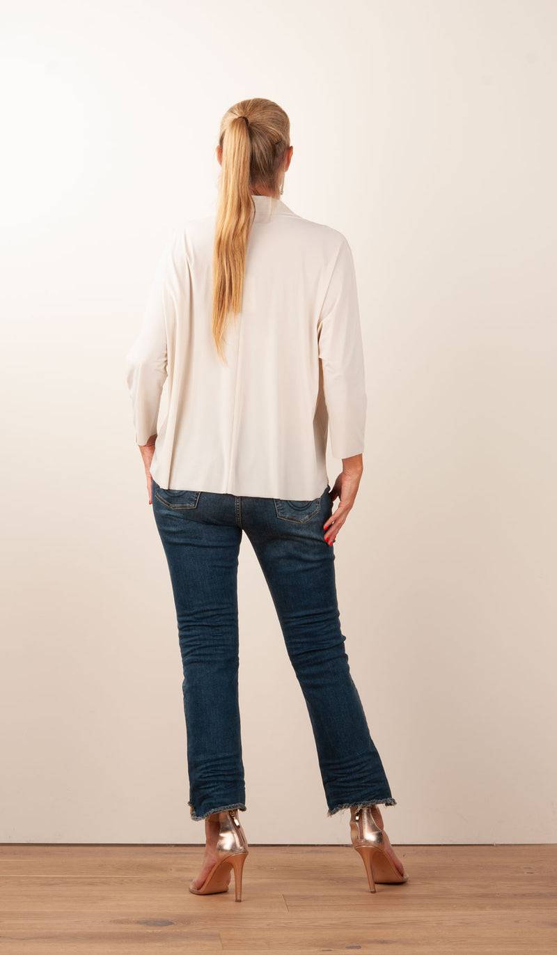 NineTo9 Bluse Hellbeige Outlet