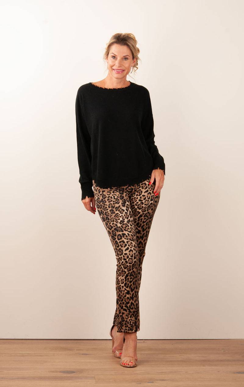 Seductive Hose „Cindessa“ Leo Flash Sale