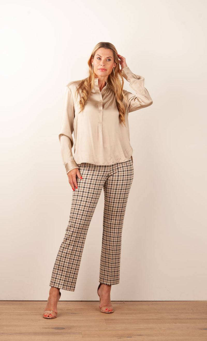 Herzensangelegenheit Bluse Beige Cyber Monday