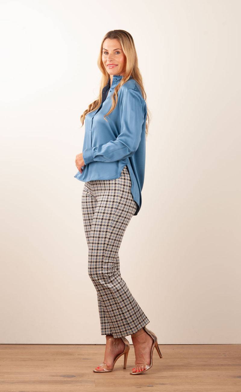 Herzensangelegenheit Bluse Jeansblau Weihnachtsangebot