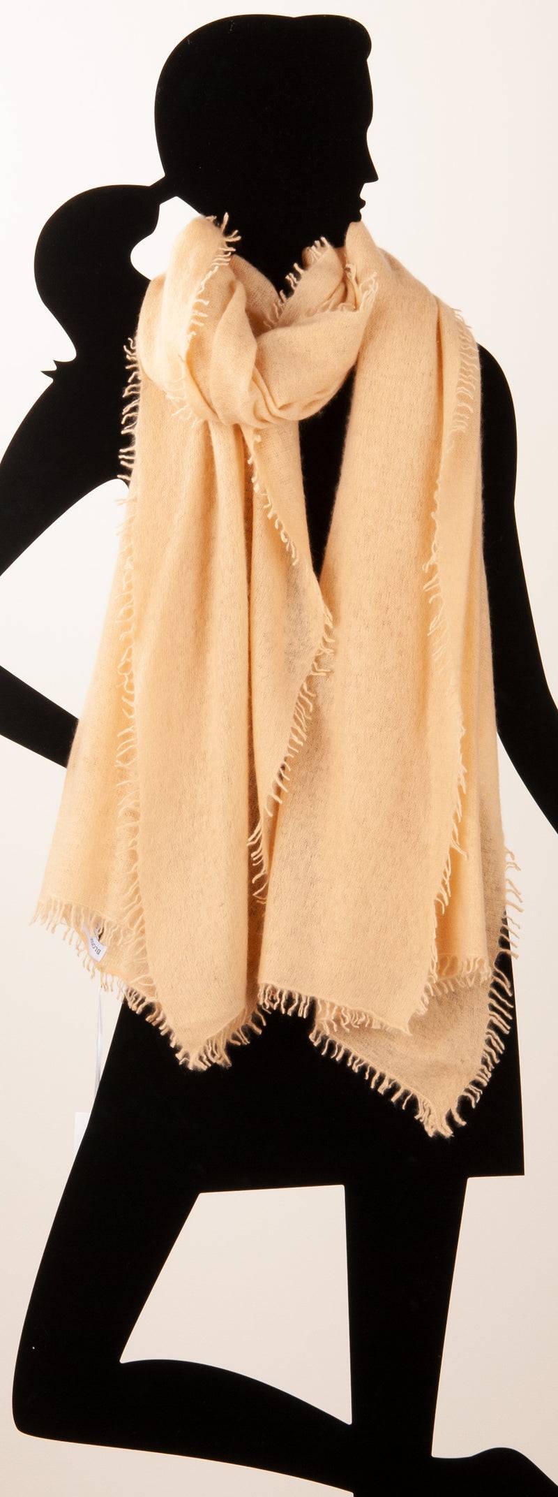 Blossom & Co. Kaschmir Schal Beige Sonderangebote