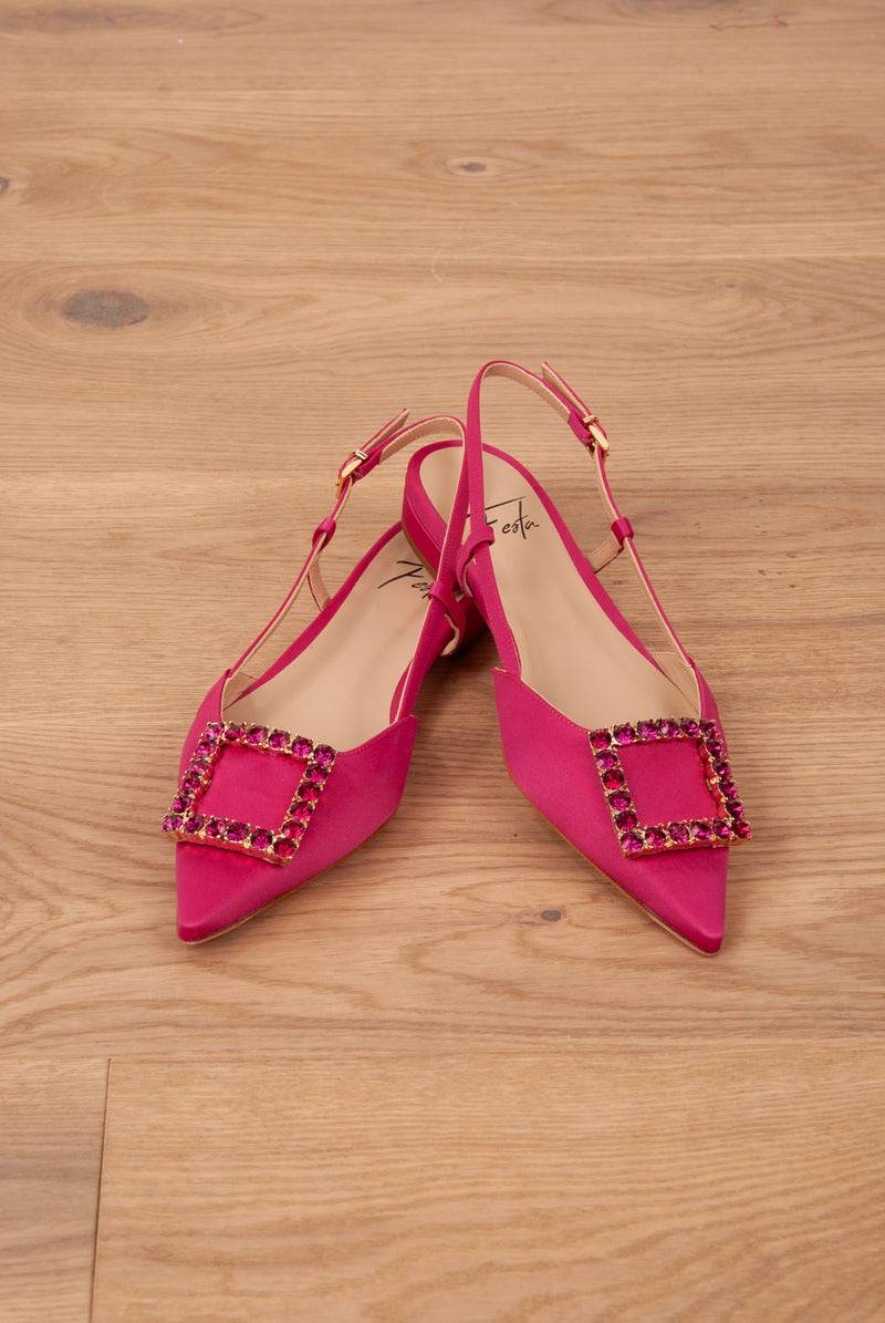 Roberto Festa Slingpumps Pink Im Verkauf