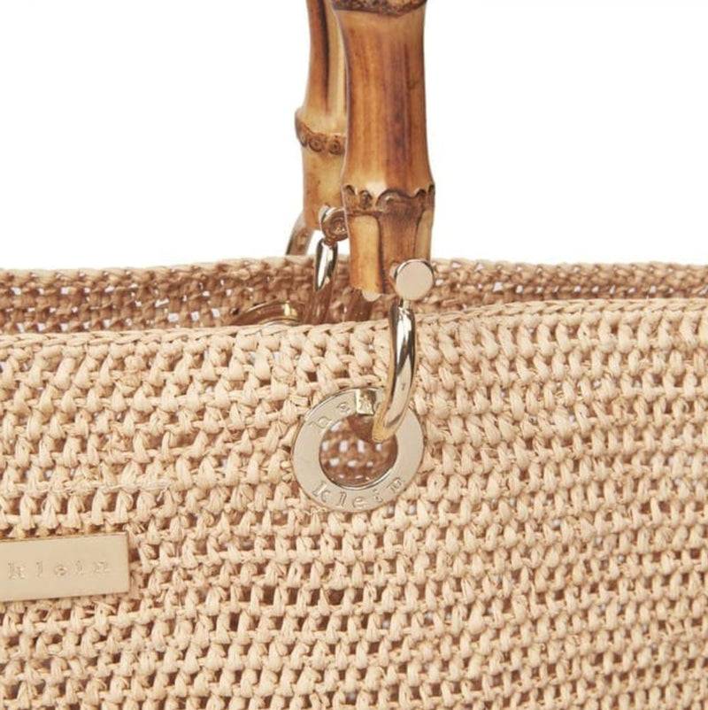 Heidi Klein Strandtasche Bast im Angebot