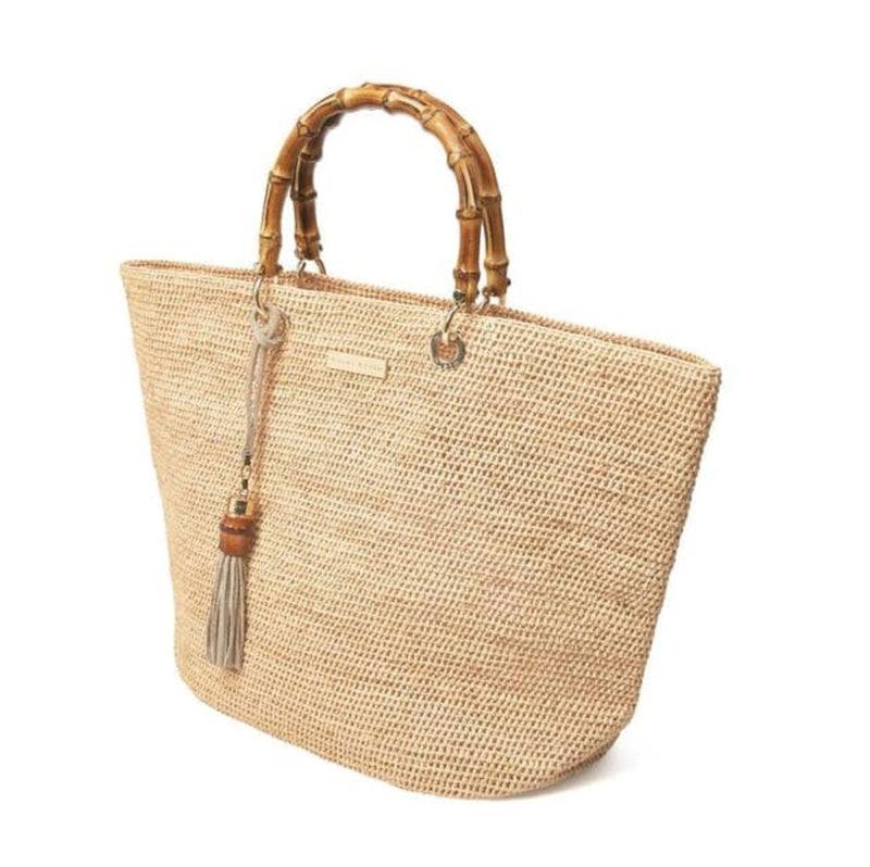 Heidi Klein Strandtasche Bast im Angebot