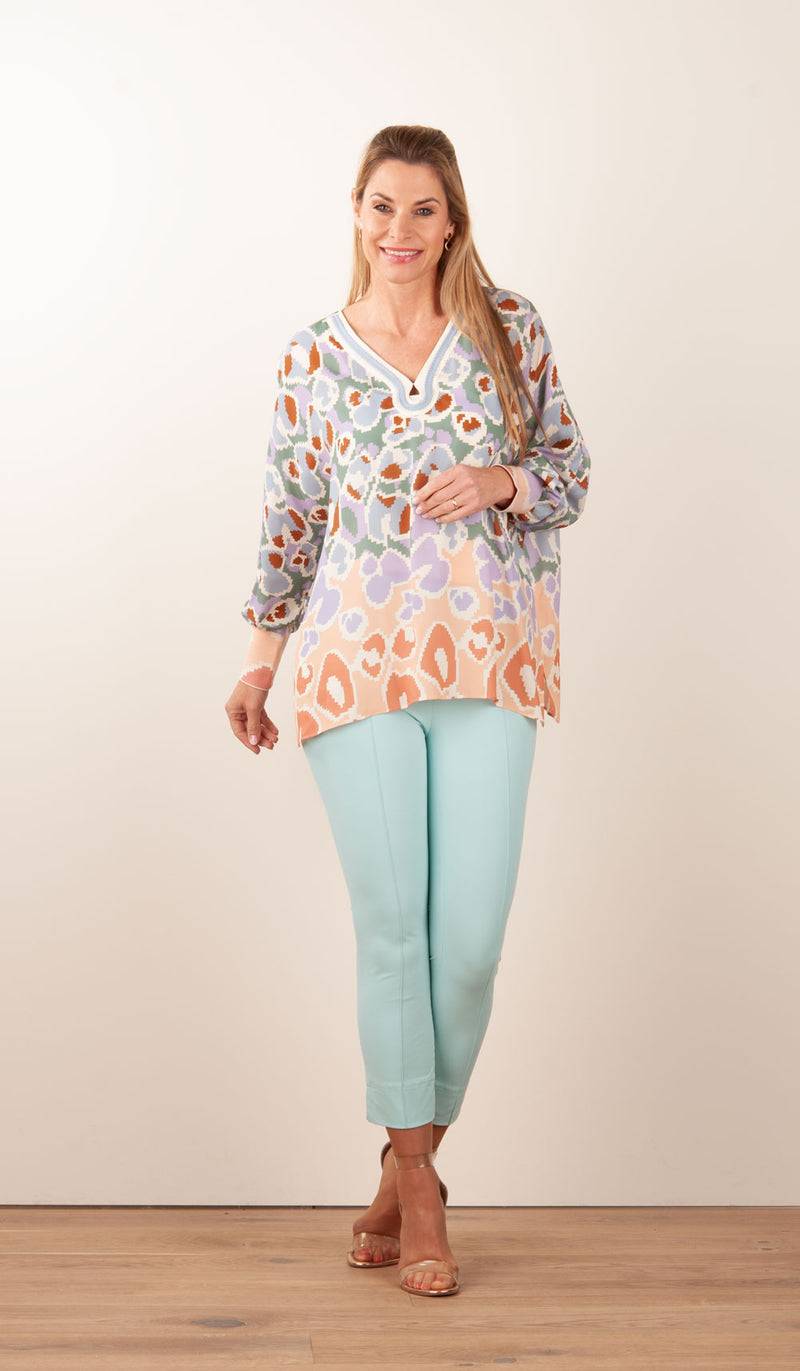 Seductive Hose „Capri“ Mint Kostenlose Rückgabe