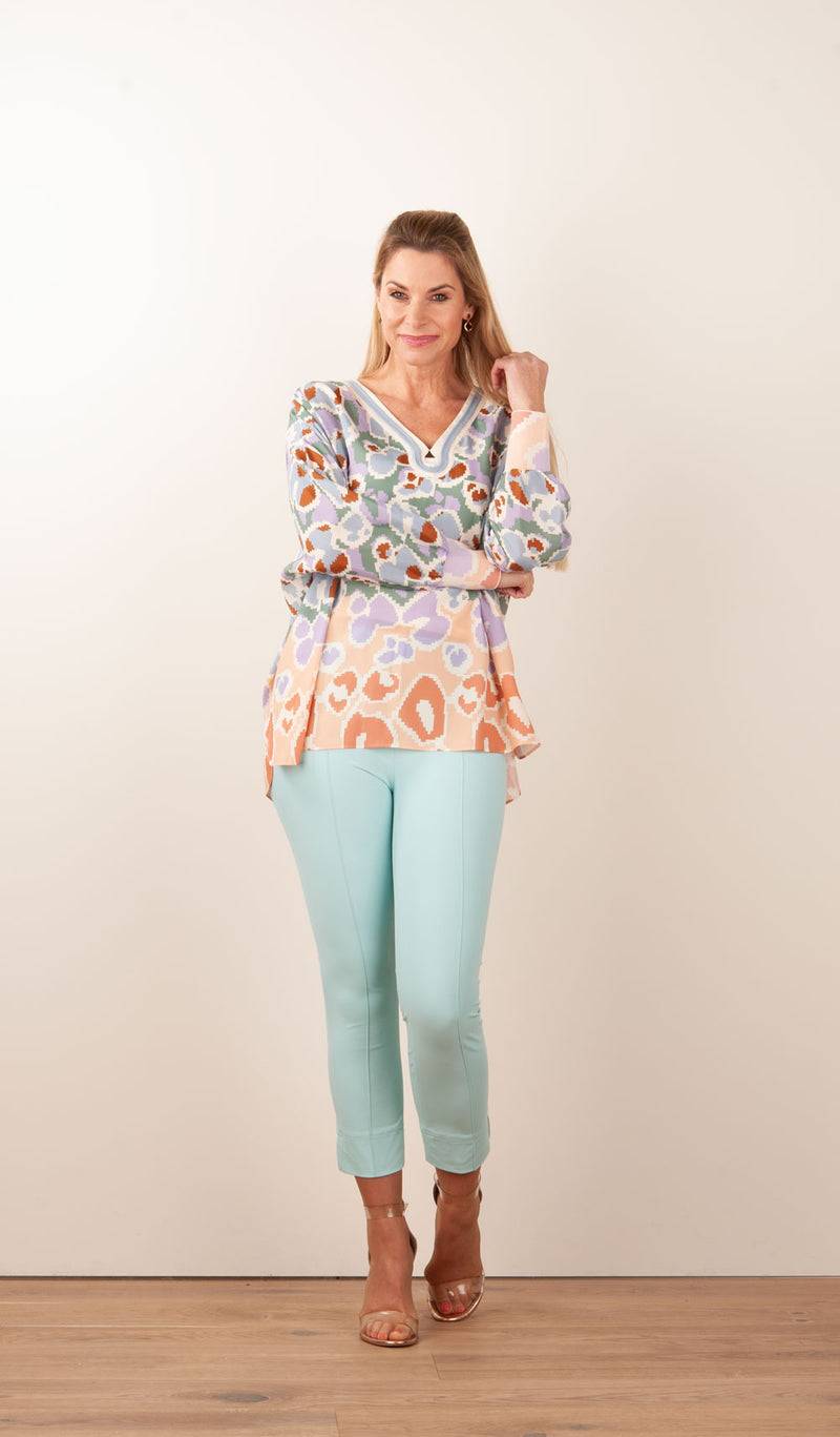 Seductive Hose „Capri“ Mint Kostenlose Rückgabe