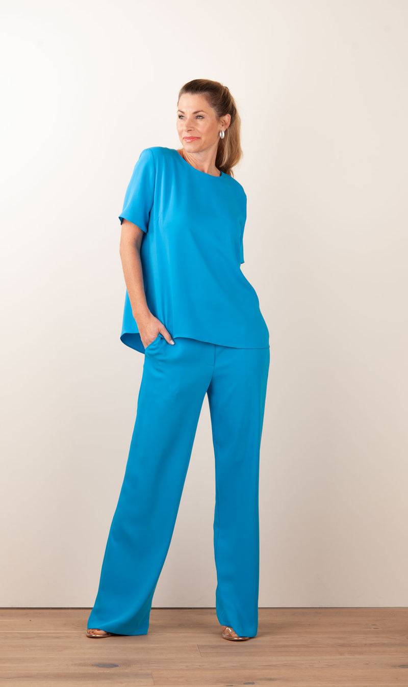 Shirt „Panty“ Blau Sonderangebot der Fabrik