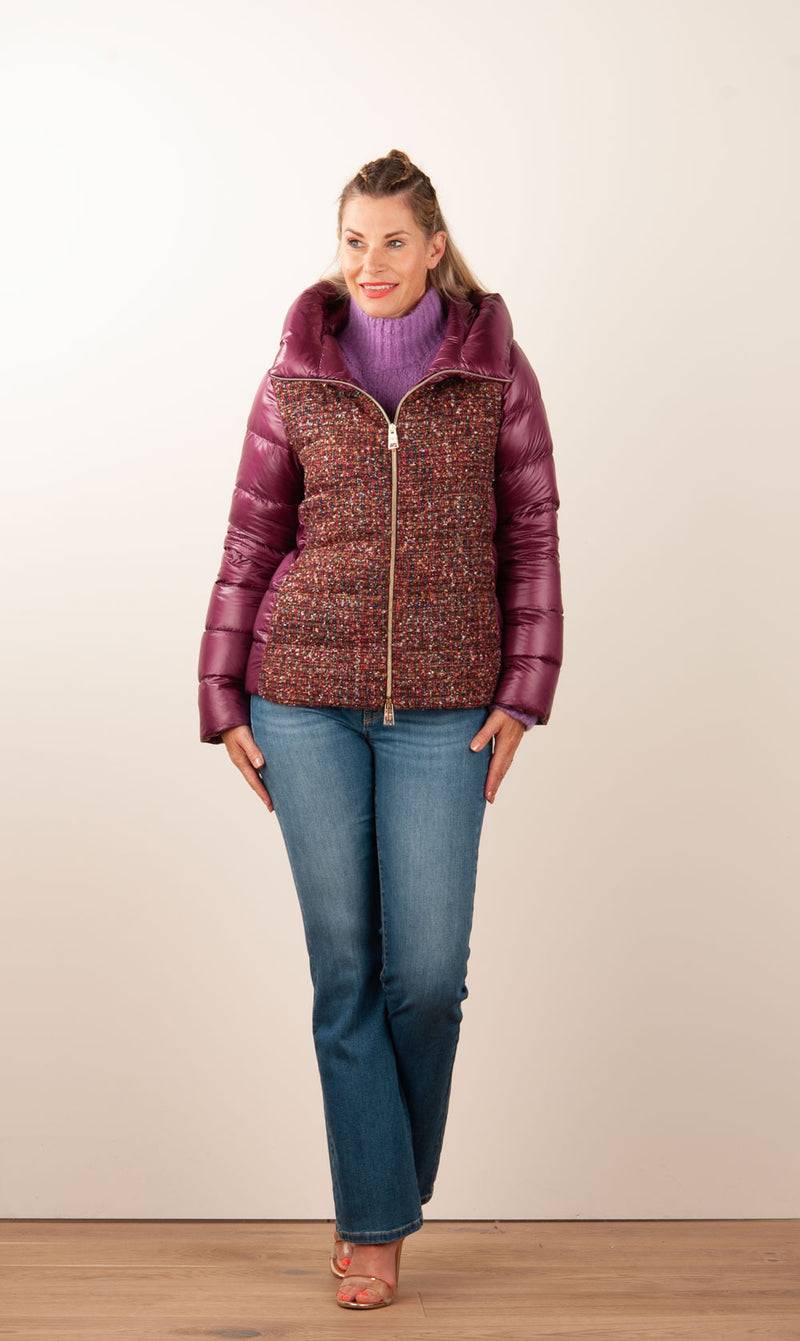 Herno Daunenjacke Beere | Multicolor 50% Rabatt mit kostenlosem Versand