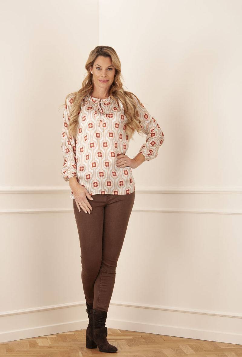 Grace Blusenshirt „Blumen“ Mint | Multicolor Günstiger Verkauf