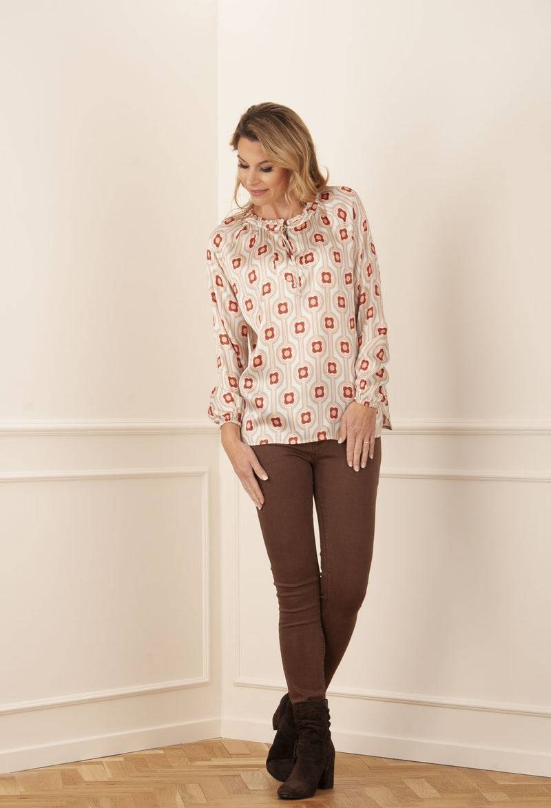 Grace Blusenshirt „Blumen“ Mint | Multicolor Günstiger Verkauf