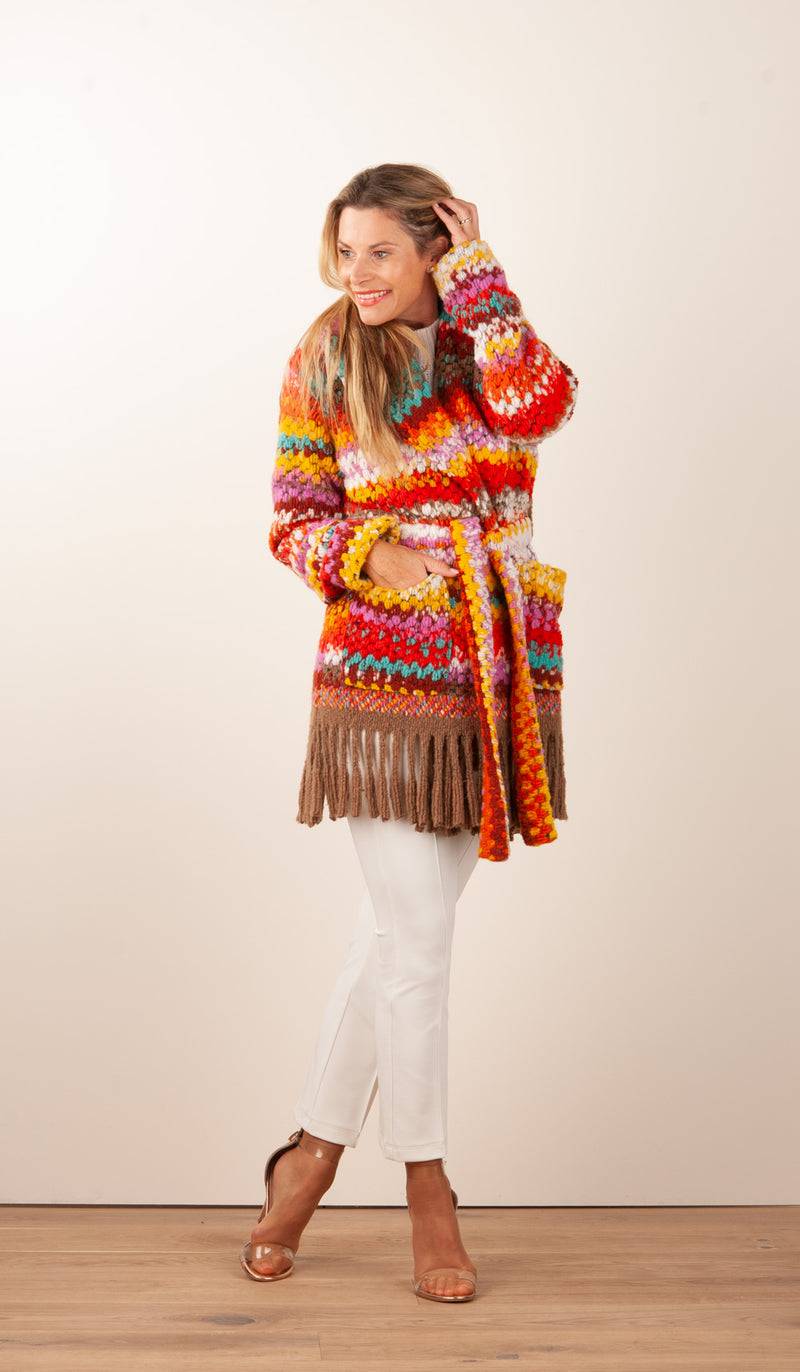 Candy Jacke Multicolor Heißer Verkauf