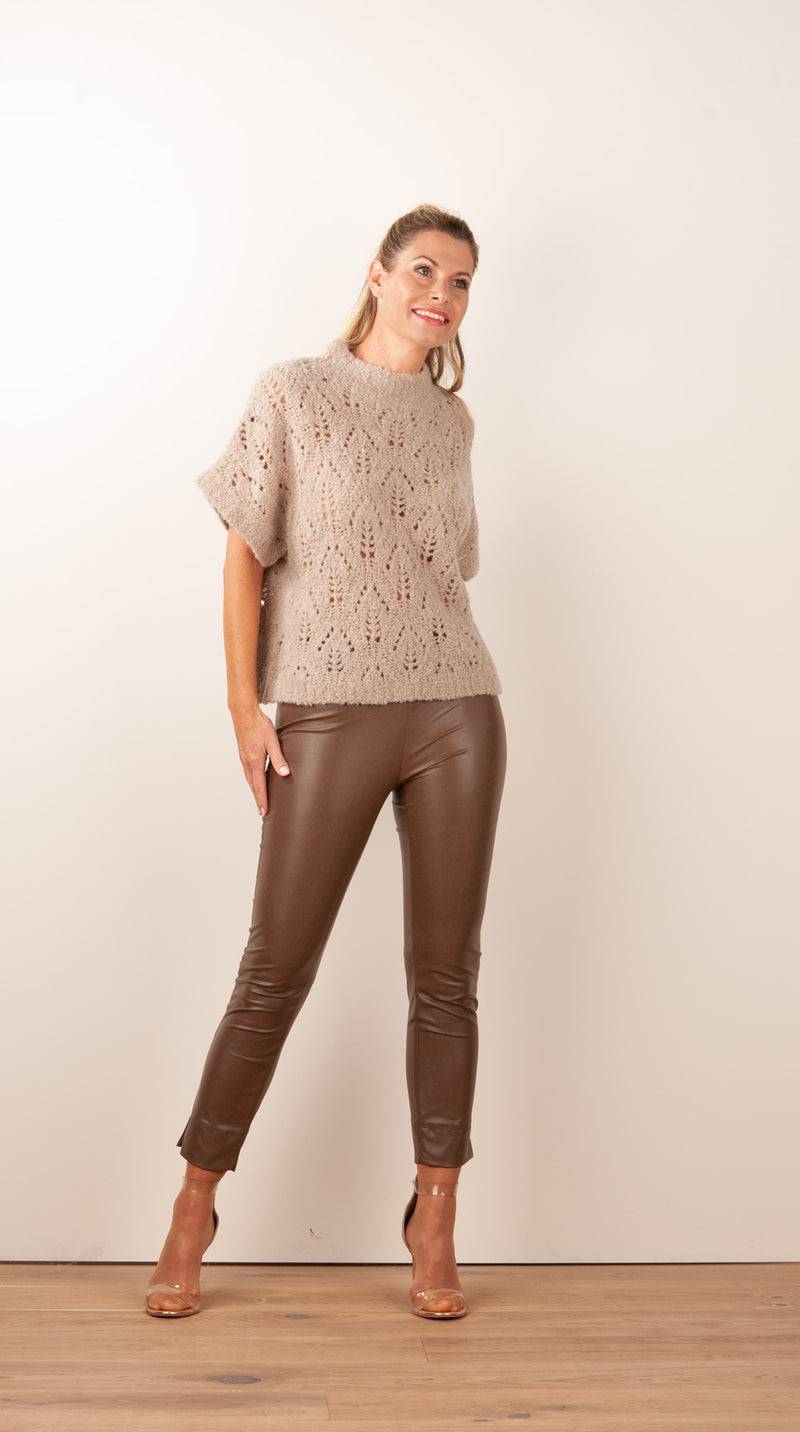 Seductive Hose „Sabrina“ Nussbraun Neueste Mode