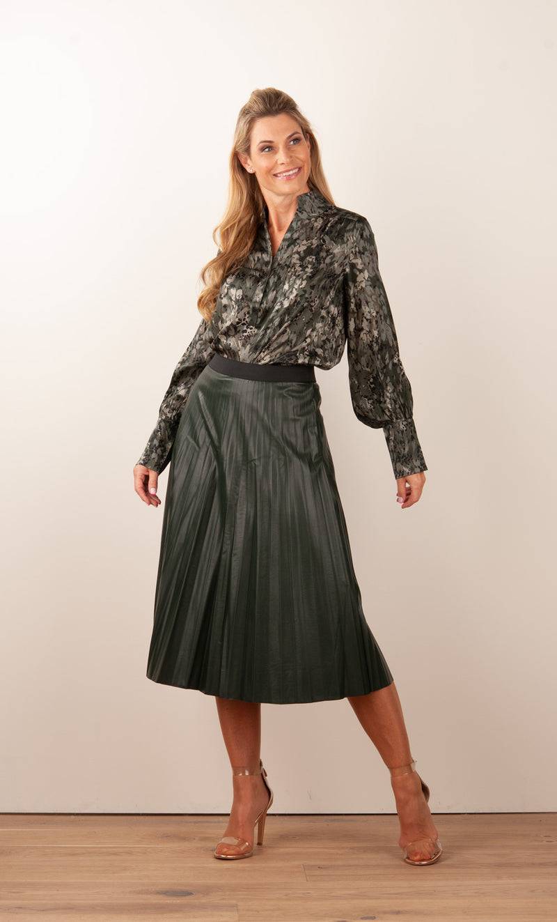 Dea Kudibal Schlupfbluse „Marikka“ Grün | Multicolor Online Outlet