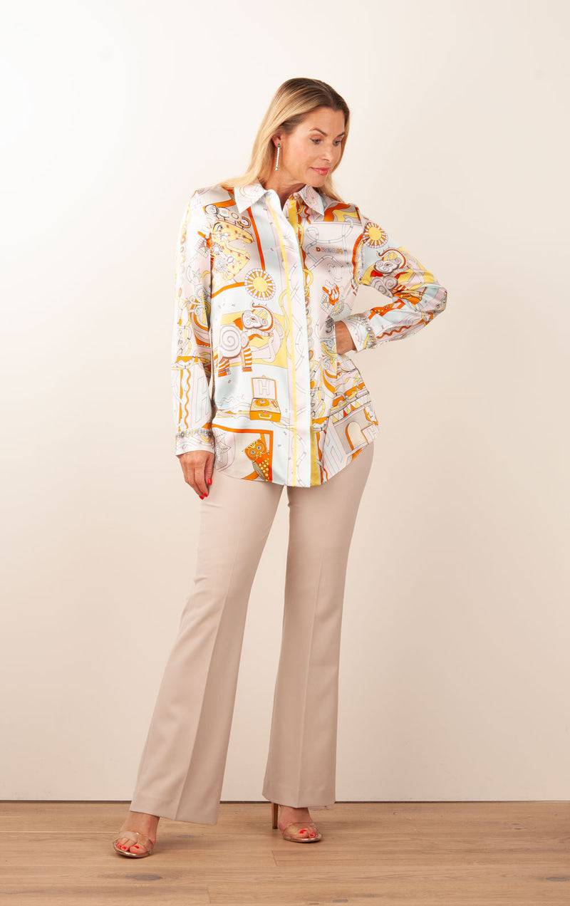 Herzensangelegenheit Bluse Puder | Multicolor Bis zu 60% Rabatt