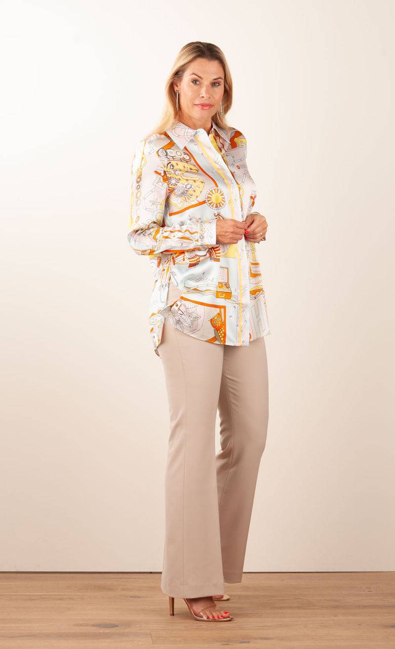 Herzensangelegenheit Bluse Puder | Multicolor Bis zu 60% Rabatt