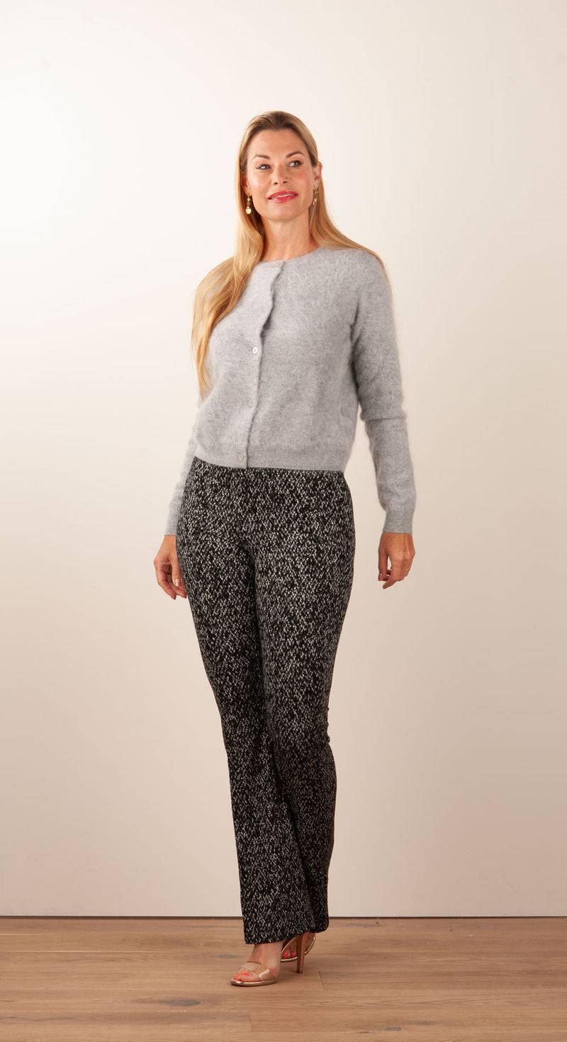 Cambio Hose „Flower“ Schwarz | Weiß Online