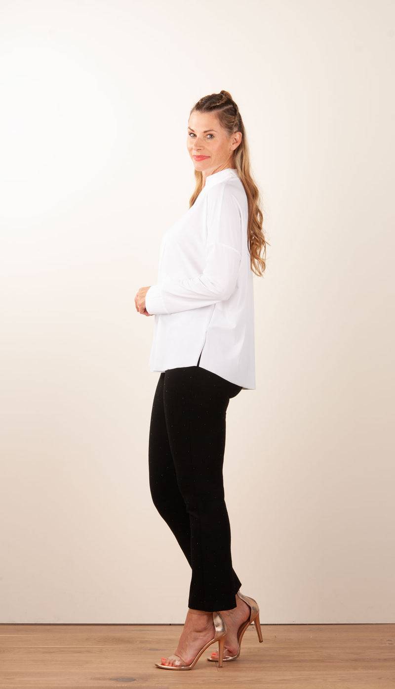Seductive Hose „Cindy Glitzer“ Schwarz im Angebot