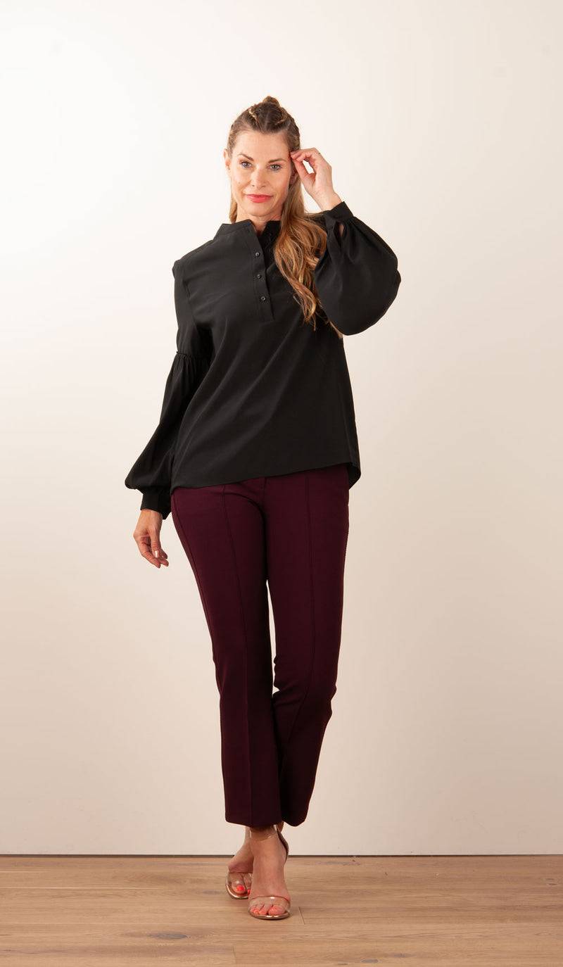 Cambio Hose „Farah“ Cherry Fabrikverkauf