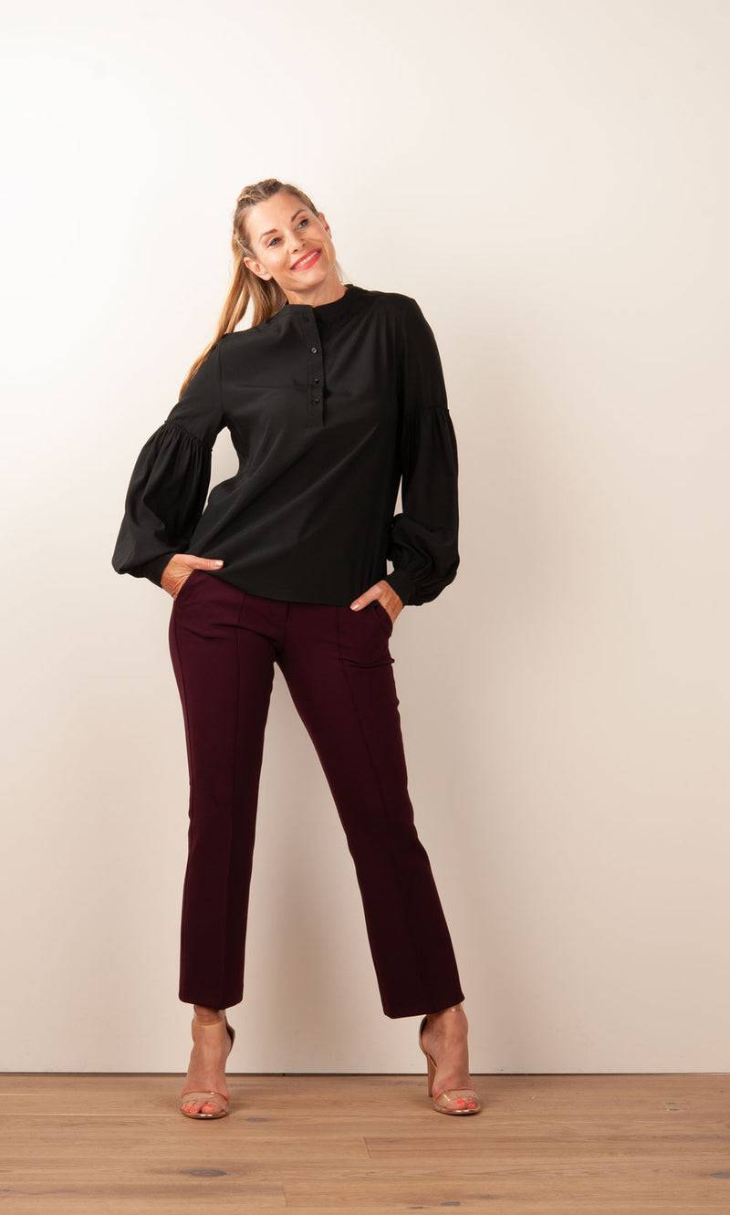 Cambio Hose „Farah“ Cherry Fabrikverkauf