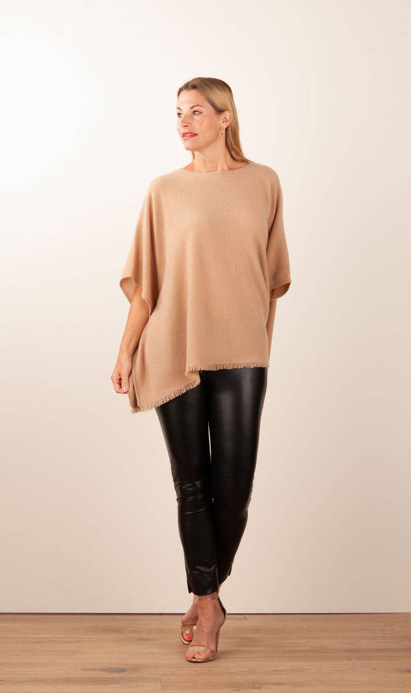 fleur Kaschmir Pullover Camel Saisonale Angebote