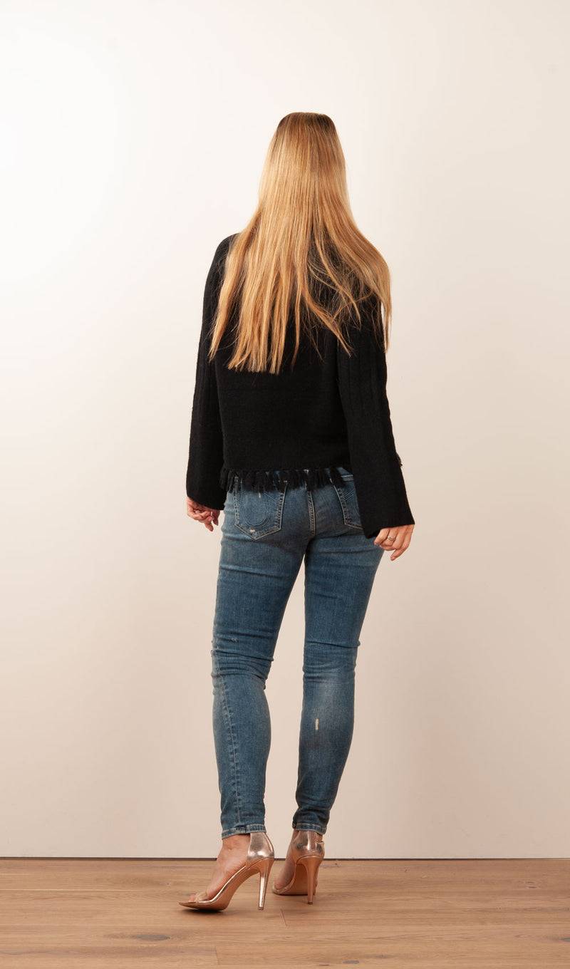 Grace Pullover Schwarz | Weiß | Grau 50% Rabatt für begrenzte Zeit