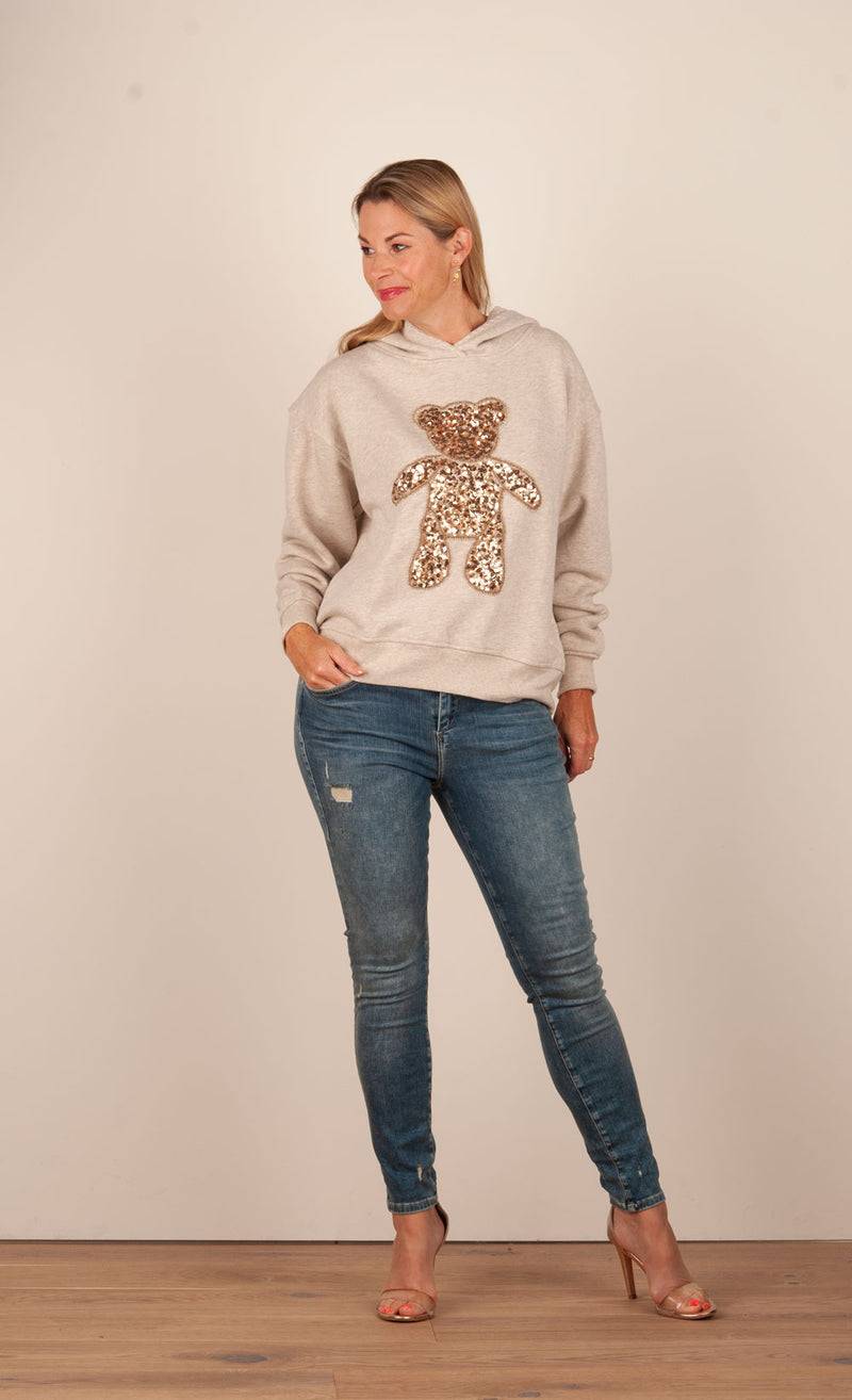 Grace Sweatshirt „Teddybär“ Beige 2025