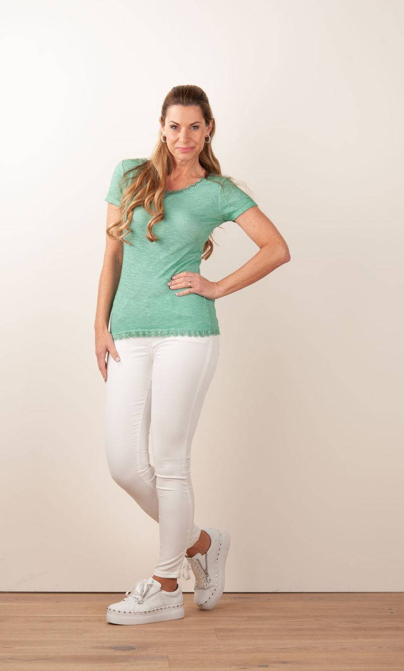 Candy T-Shirt Smaragd Angebote