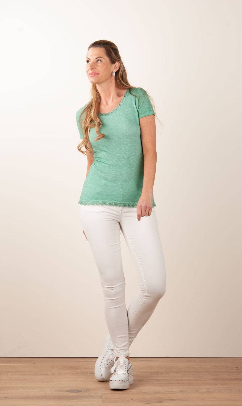 Candy T-Shirt Smaragd Angebote
