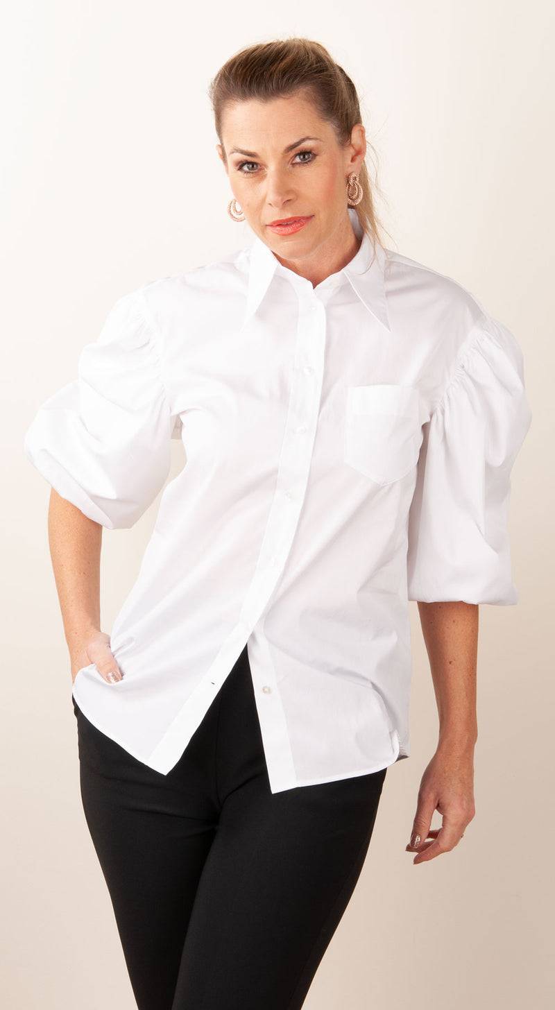 ÉMANOU Bluse Weiß Begrenztes Angebot