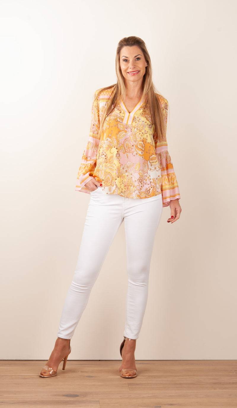 J Brand Jeans „Alana“ Weiß Online Shopping
