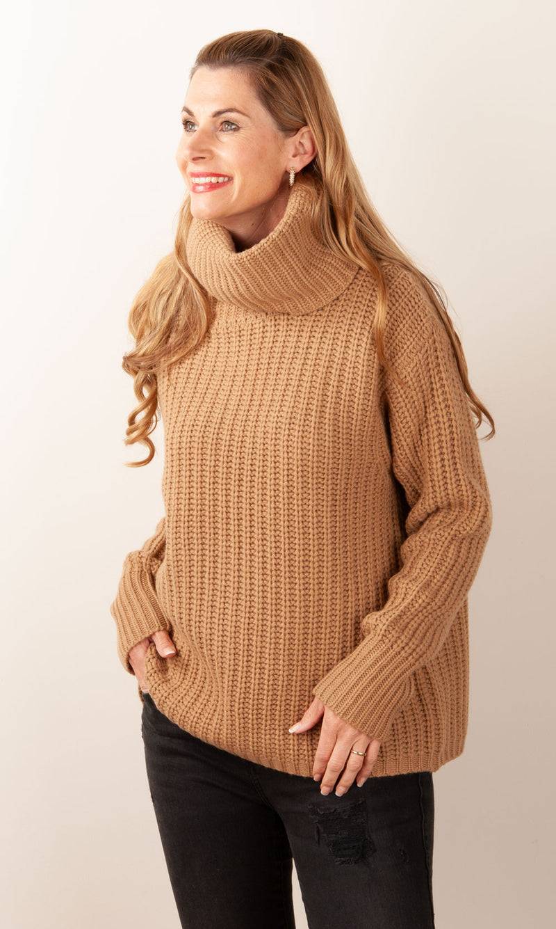 Simone Bruns Pullover Camel Große Rabatte