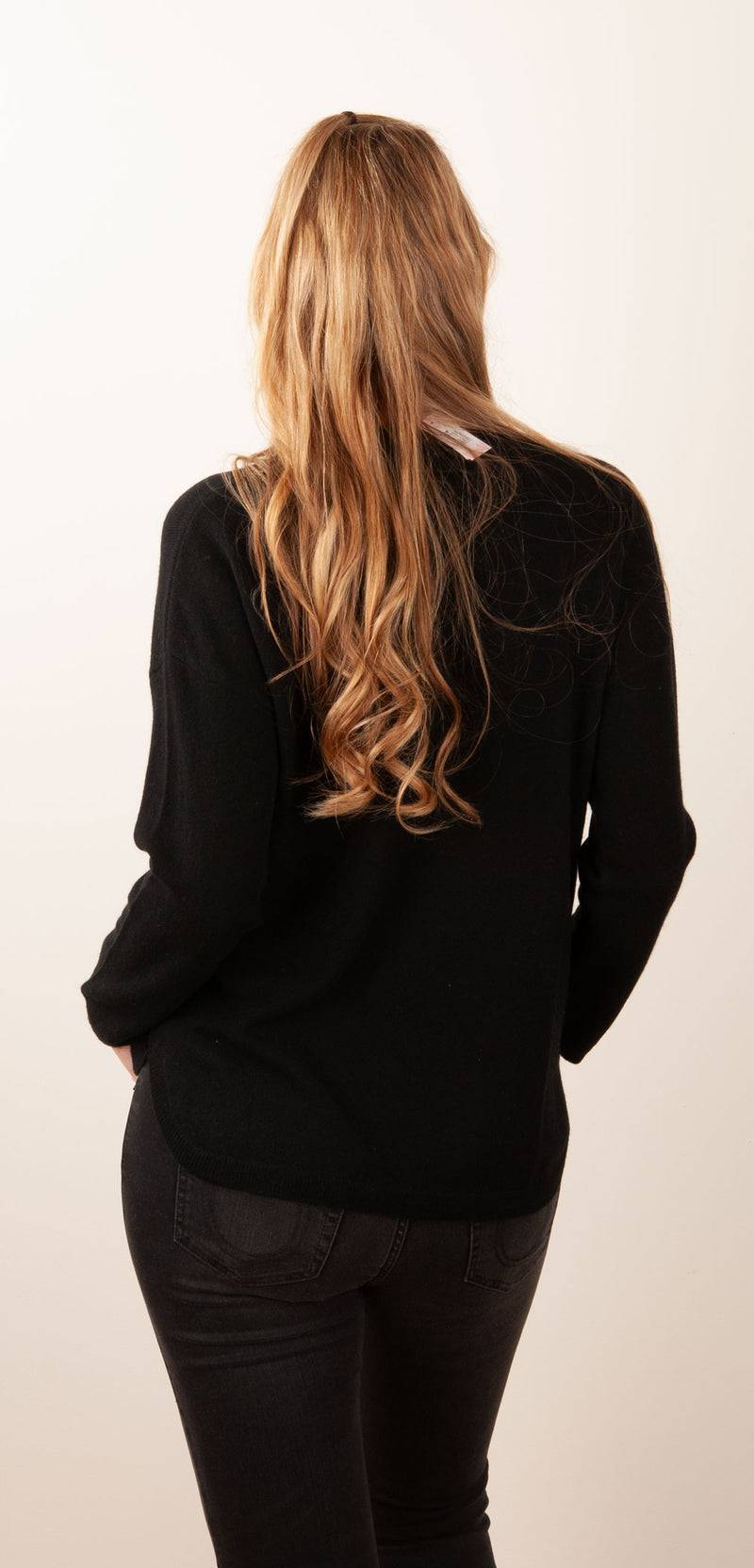 Blossom & Co. Kaschmir Pullover Schwarz JETZT KAUFEN