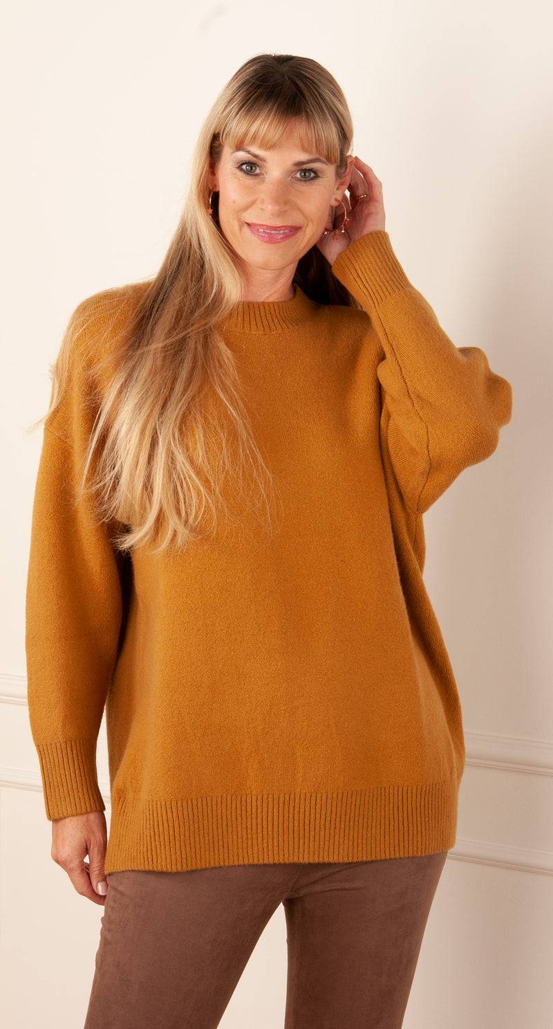 Rosa & Me Pullover Curry Rabatte dieses Monats