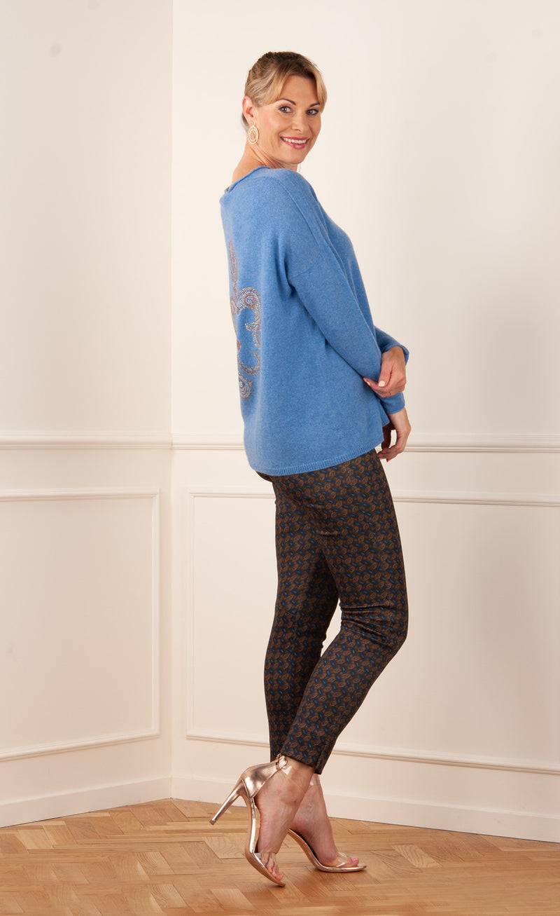 Seductive Hose „Sabrina“ Blau | Oliv | Multicolor Angebote