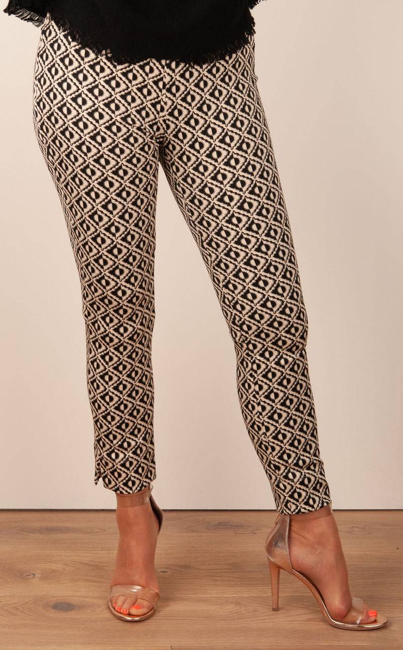 Seductive Hose „Sabrina“ Creme | Schwarz Versandkostenfrei