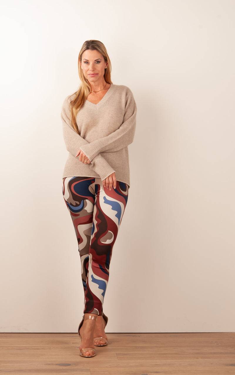 Seductive Hose „Sabrina“ Blau | Braun | Beige Muttertagsangebot
