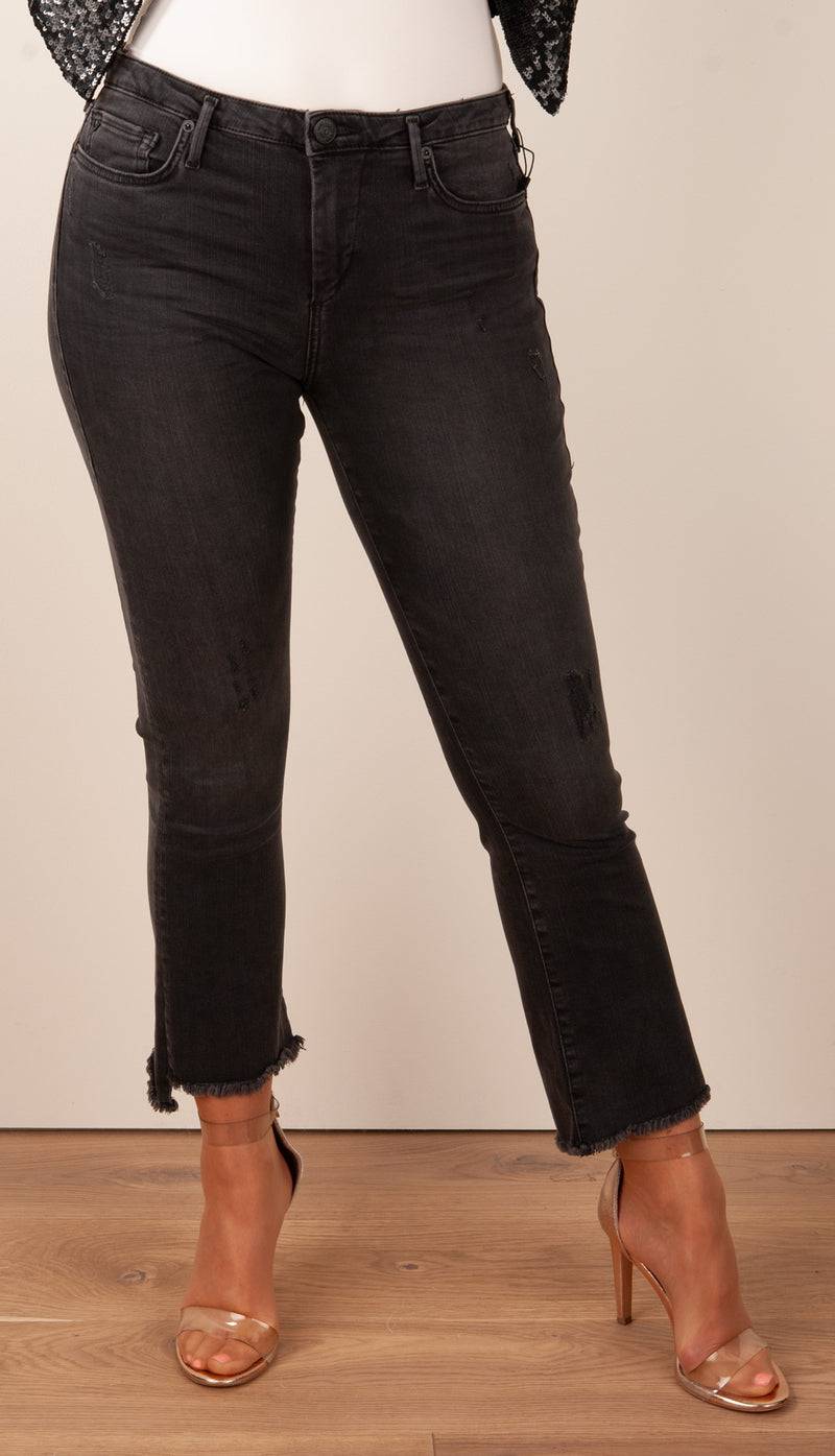 True Religion Jeans „Halle | Kick Flare“ Schwarz Exklusive Angebote