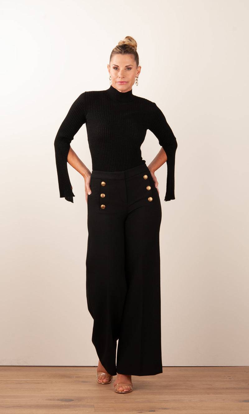 Seductive Hose „Bridget“ Schwarz Super Sparpreis
