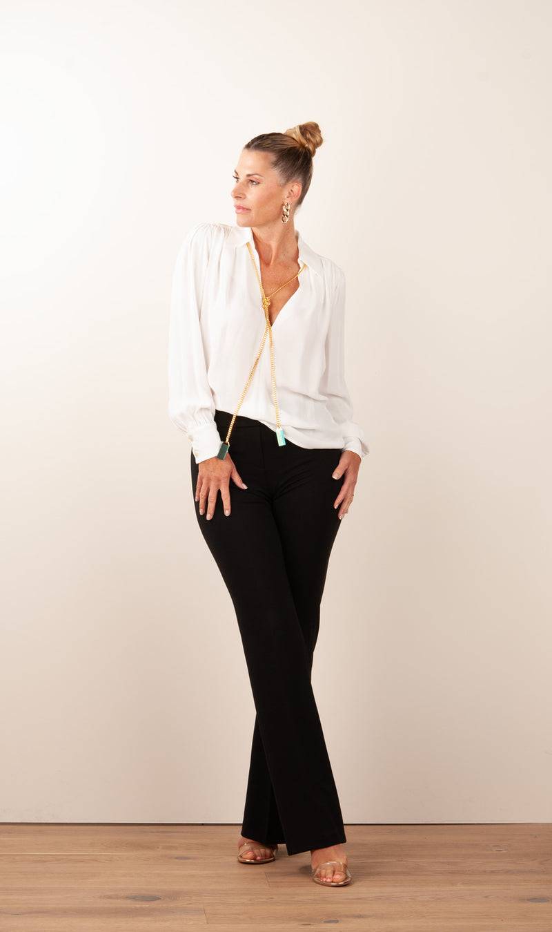 Seductive Jersey Hose „Nanou“ Schwarz Wochenangebot