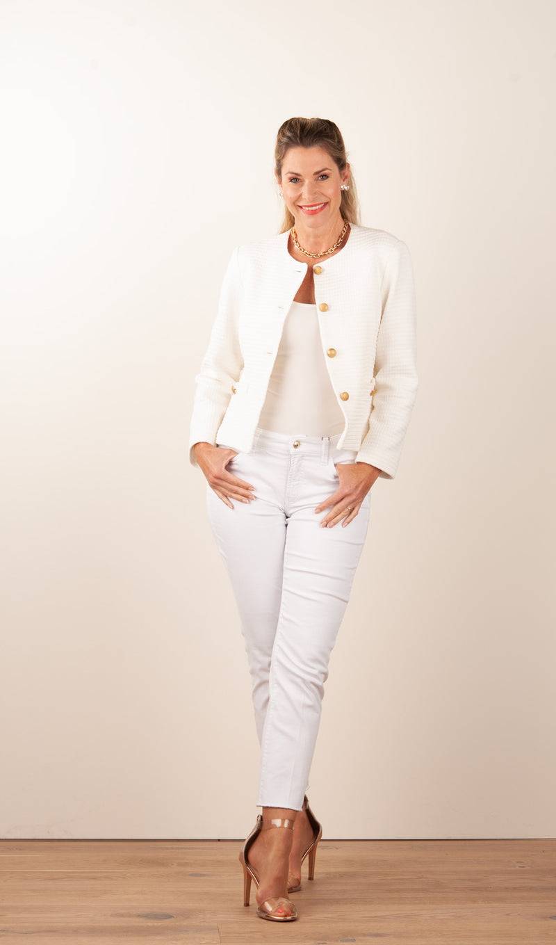 fleur Jacke Weiß Letzter Tag