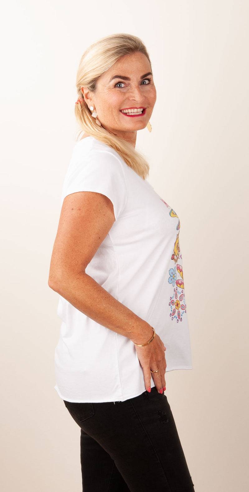 Candy T-Shirt „Libellen“ Weiß Nur noch ein Tag übrig
