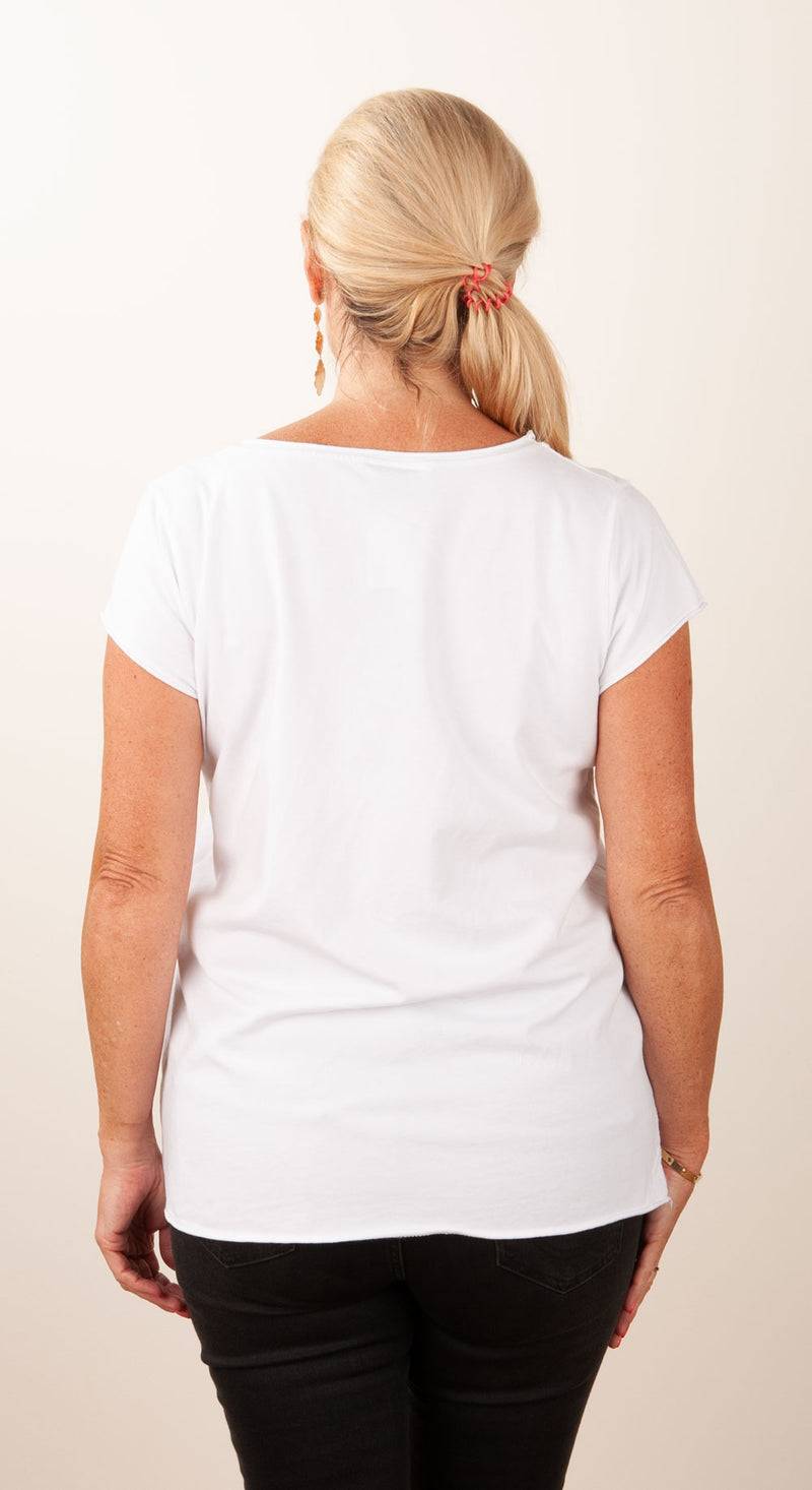 Candy T-Shirt „Libellen“ Weiß Nur noch ein Tag übrig